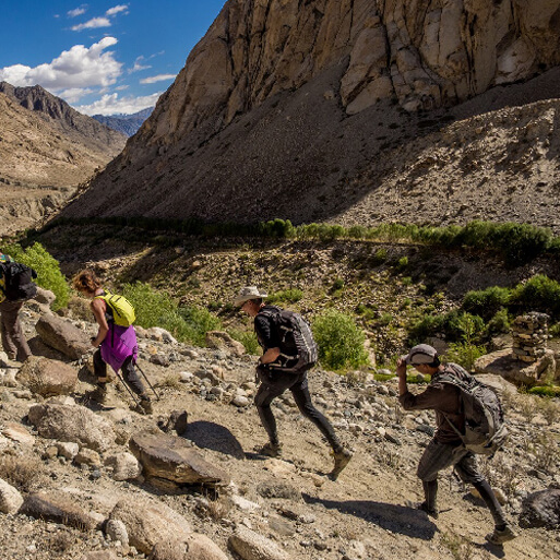 Abenteuersport in Ladakh