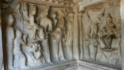 Le Temple Mahishasuramardini Cave 