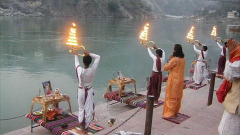 Ganga arti à Rishikesh